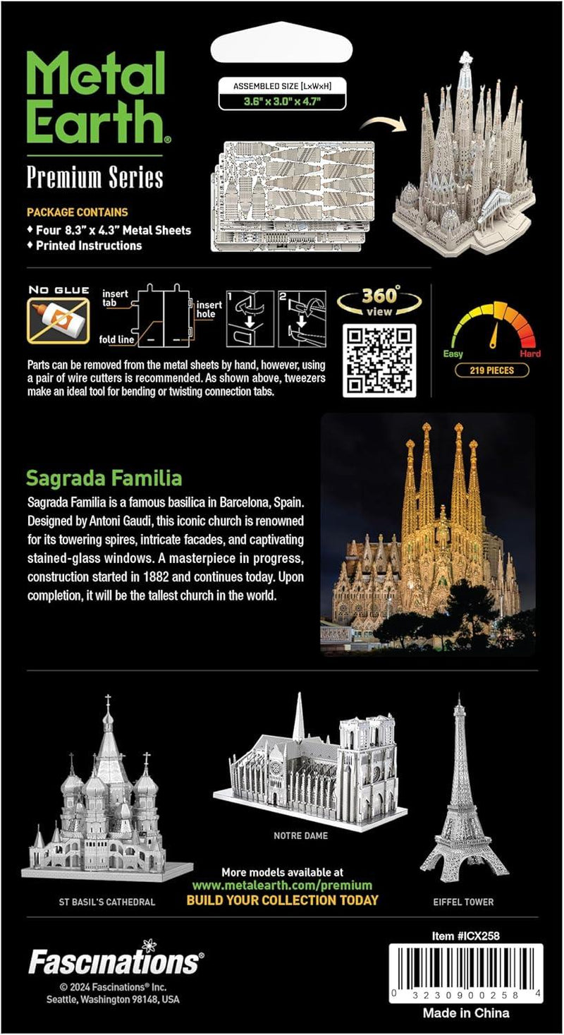 Metal Earth IconX Sagrada Familia