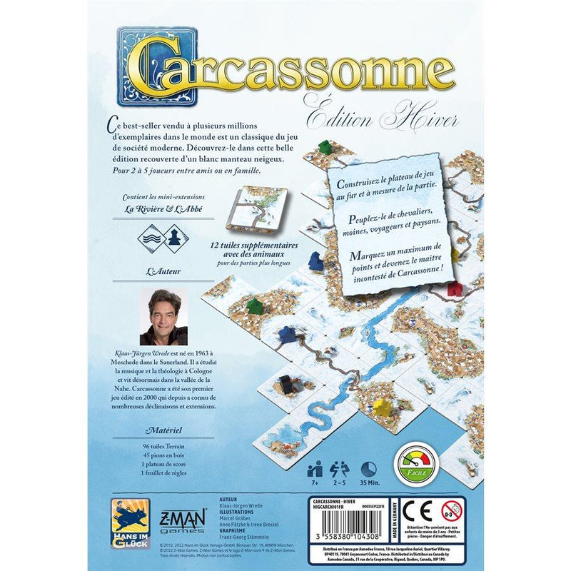 Carcassonne Edition Hiver Version Française