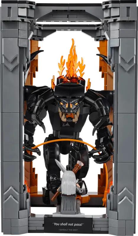 Lego Icons The Lord of the Rings: Balrog Book Nook