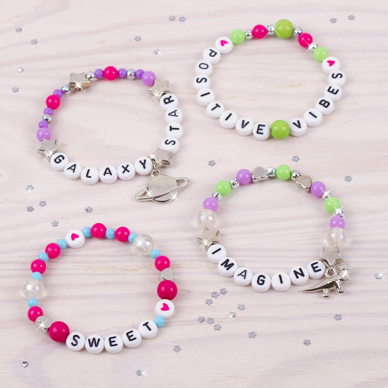 Make it Real Block and Rock Charm Bracelets