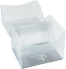 Deck Box: Side Holder Deck Box XL 100Cartes Transparent (Boite Vide)