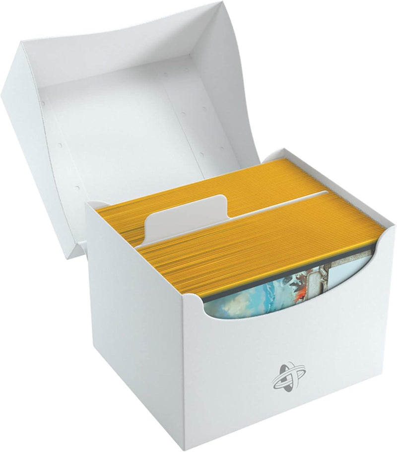 Deck Box Side Holder XL Blanc 100 Cartes (Boite Vide)