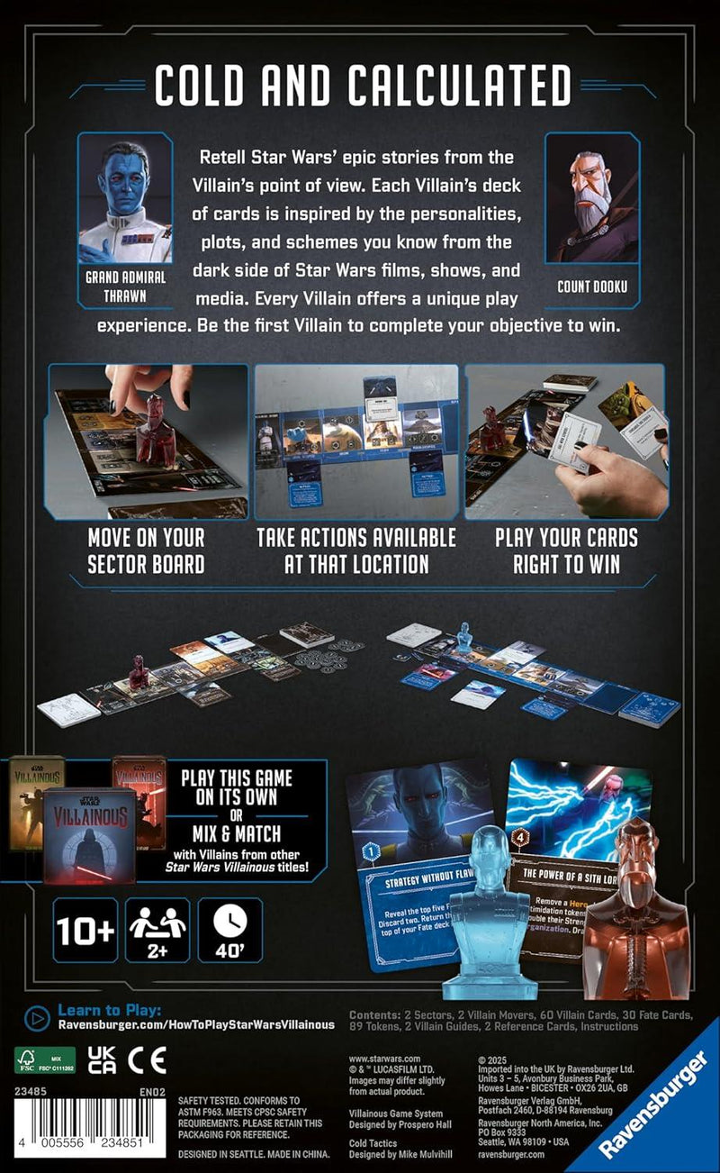 Villainous Star Wars Cold Tactics