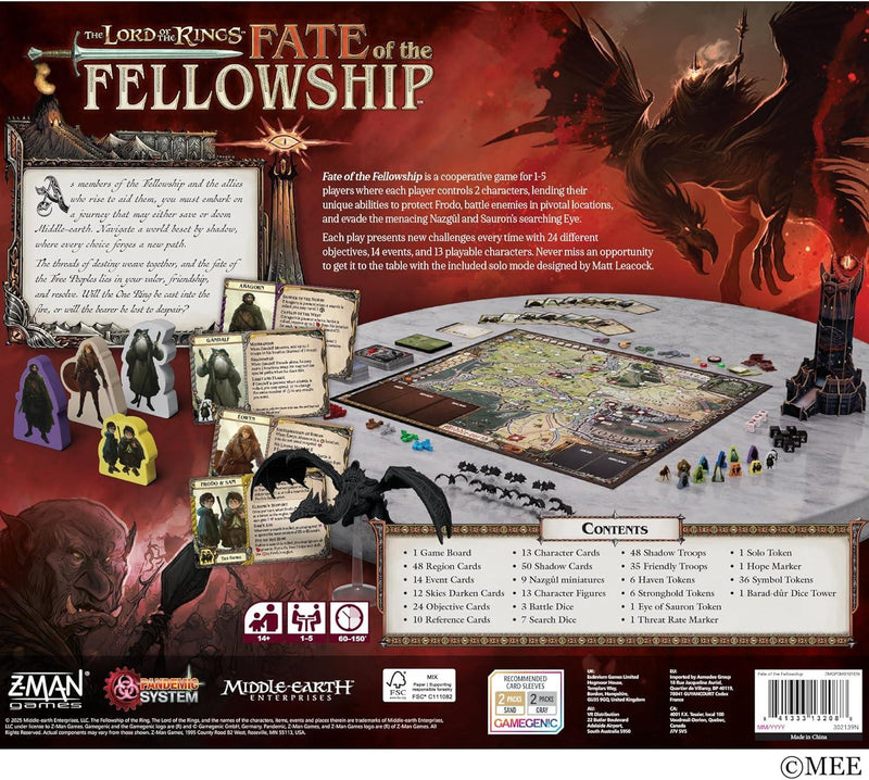 The Lord of the Rings: Fate of the Fellowship Version Anglaise