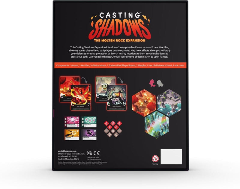 Casting Shadows: The Molten Rock Expansion Version Anglaise