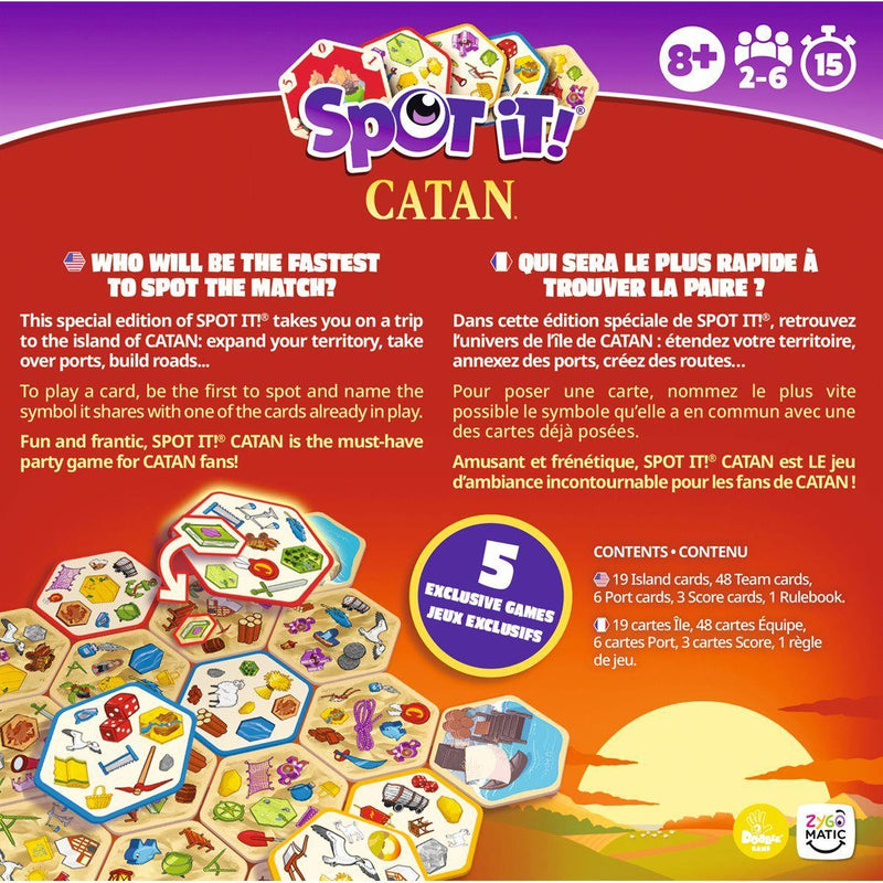 Spot It Catan Version Multilingue