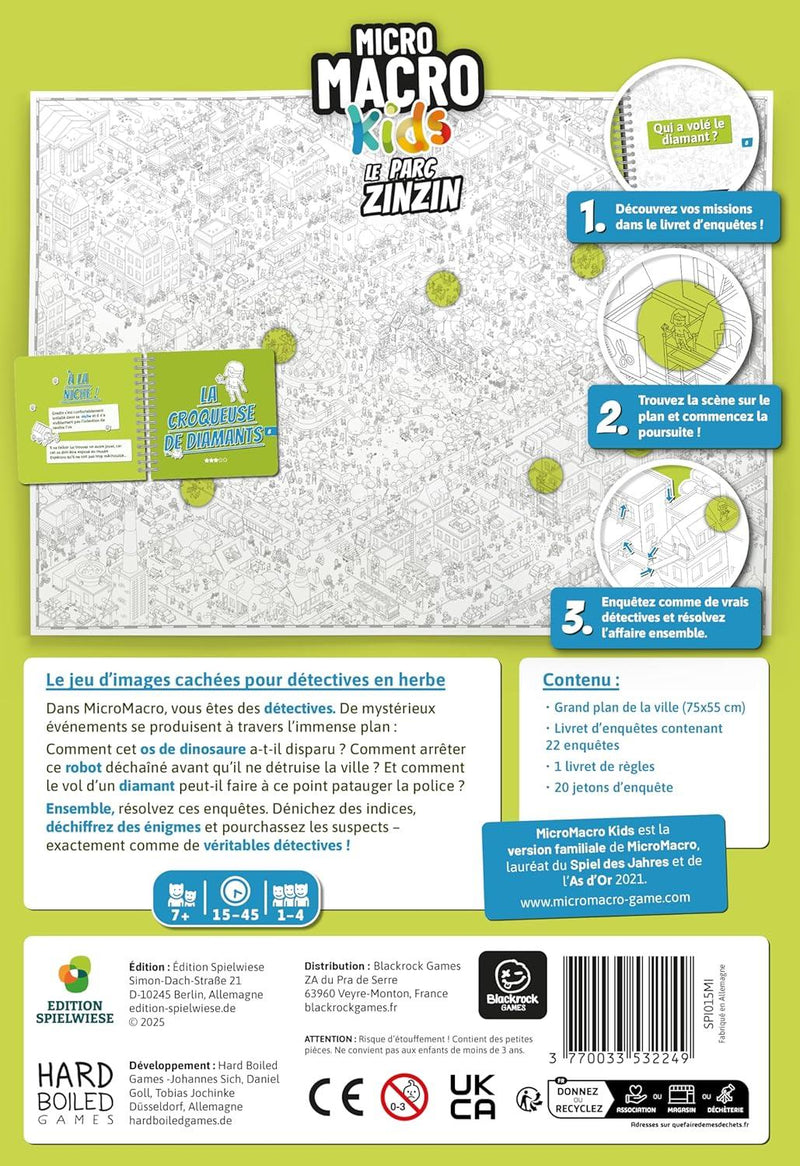Micor Macro Kids Le Parc Zinzin Version Française