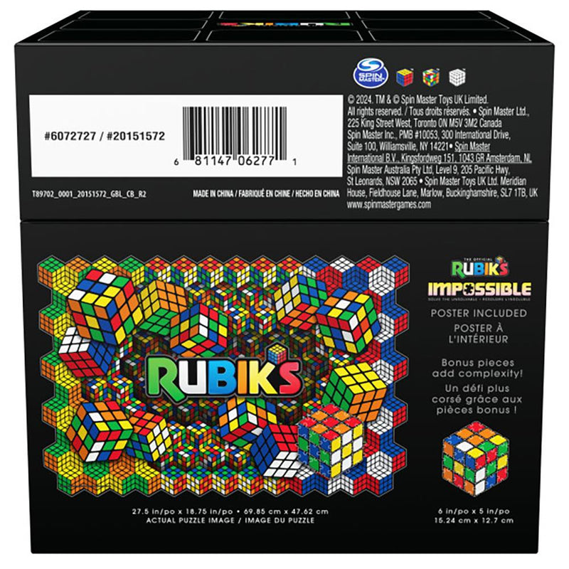 Puzzle Impossible Rubiks 604 Pieces