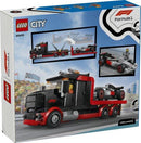 Lego City F1 Display Truck with Audi F1 Race Car