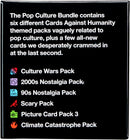 Cards Against Humanity: Pop Culture Bundle Version Anglaise