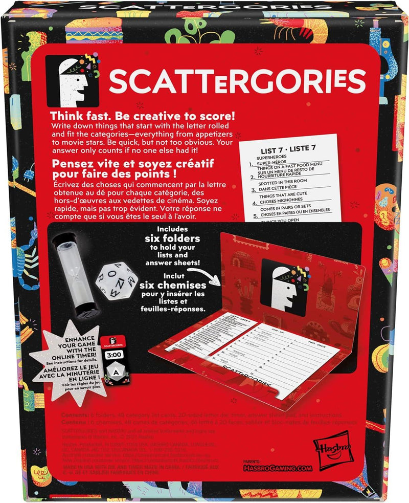 Scattergories Version Multilingue