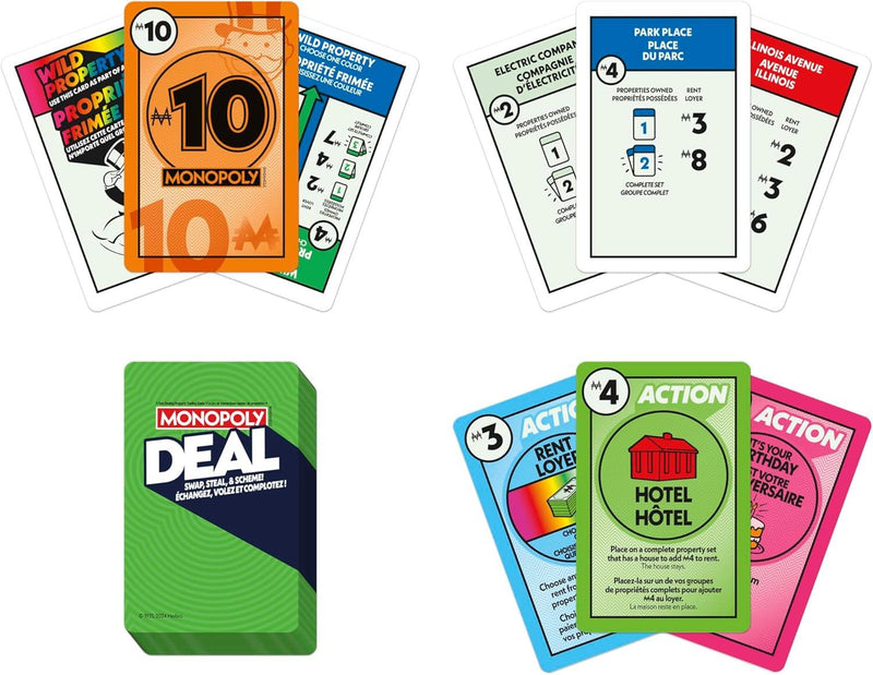 Monopoly Deal Version Multilingue