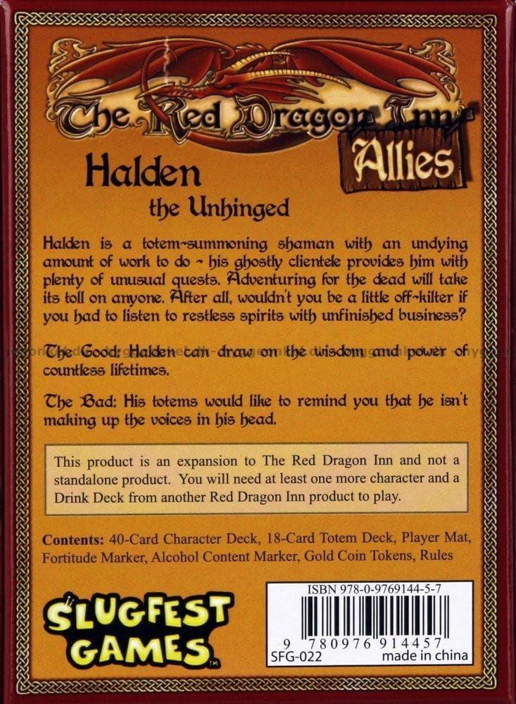 The Red Dragon Inn: Allies: Halden the Unhinged Version Anglaise