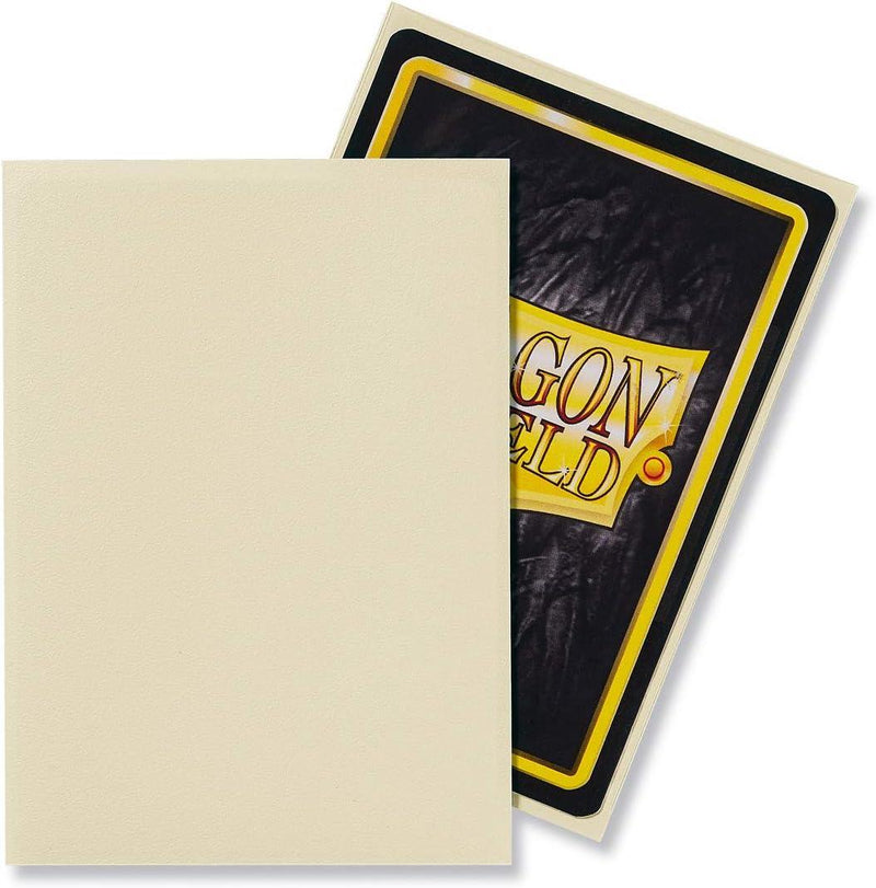 Dragon Shield Standard Size Sleeves (100) Matte Ivory