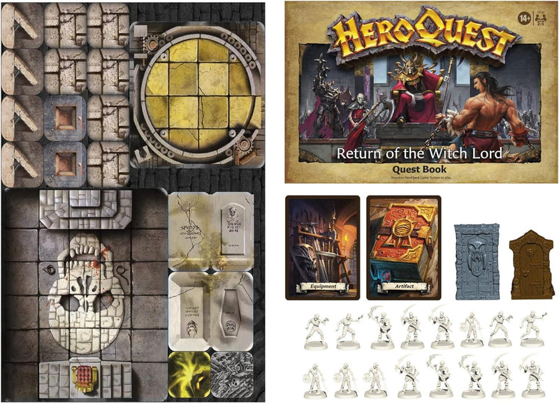 Hero Quest Return of Witchlord Expansion Version Anglaise