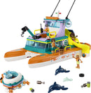 Lego Friends Le bateau de sauvetage en mer