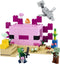 Lego Minecraft La maison Axolotl