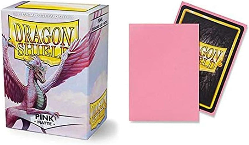 Dragon Shield: Matte Card Sleeves (100): Pink