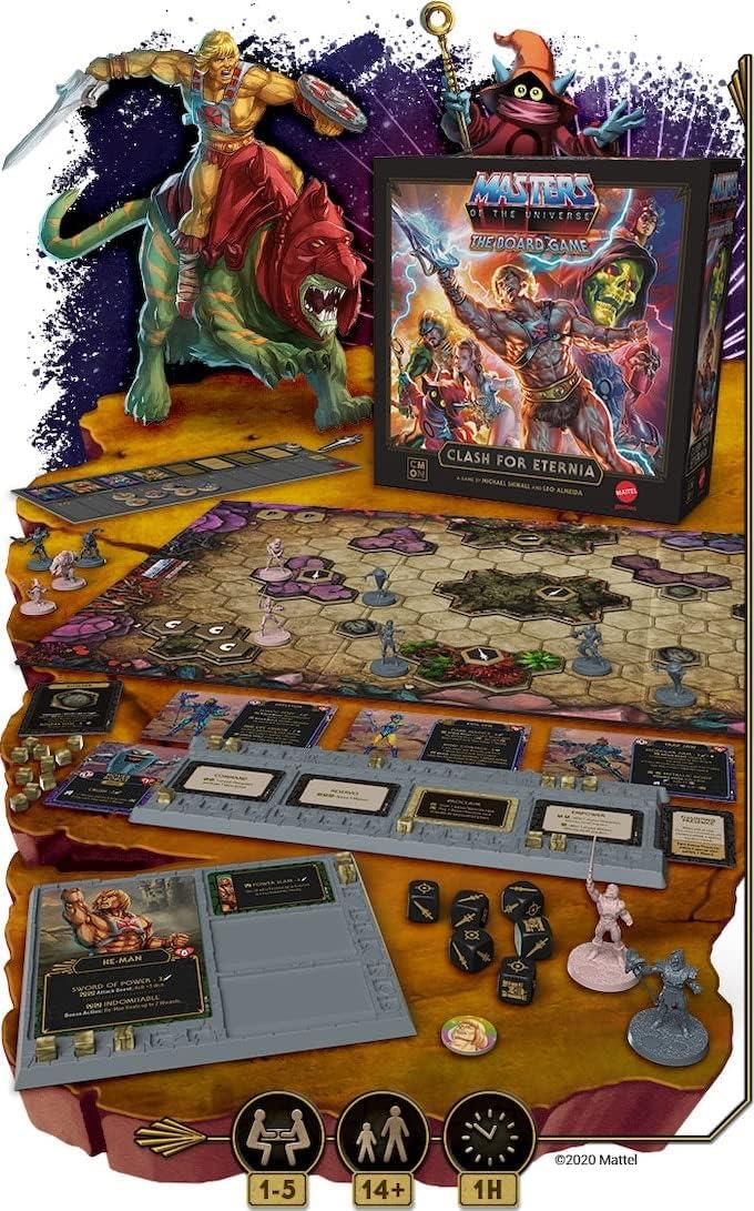 Masters of the Universe: The Board Game – Clash for Eternia Version Anglaise