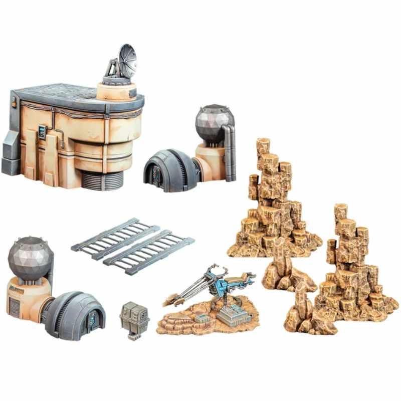 Star Wars Shatterpoint Take Cover Terrain Pack Version Multilingue