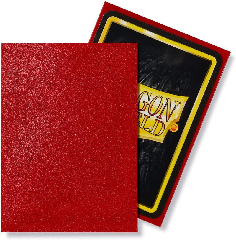 Dragon Shield: Matte Card Sleeves (100): Ruby