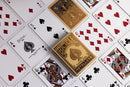 Bicycle Jeu de Cartes: MetalLuxe Holiday Gold