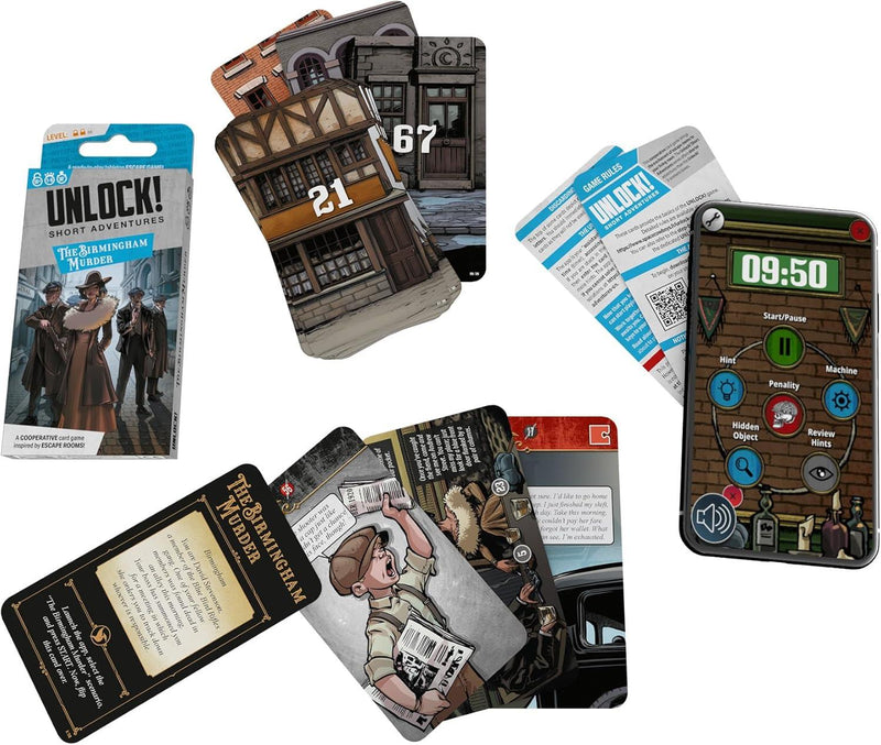 Unlock! Short Adventures: The Birmingham Murder Version Anglaise
