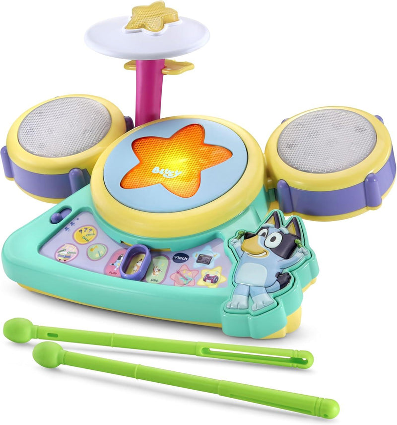 VTech Bluey Hooray Drum Set Version Anglaise