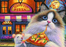 Puzzle Ravensburger 35P Happy Cat Pizza