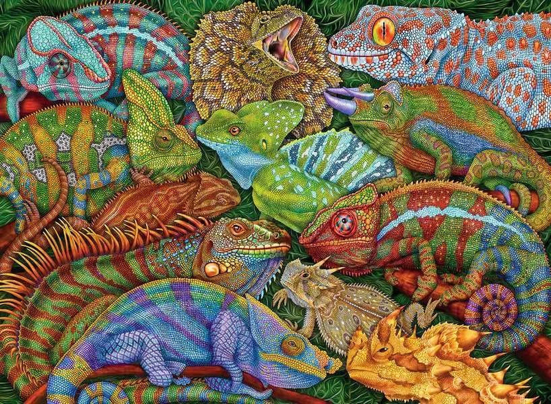 Ravensburger 300P Reptiles Fascinants