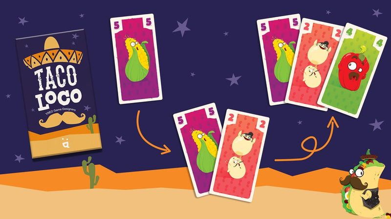 Taco Loco Pocket Game Version Bilingue