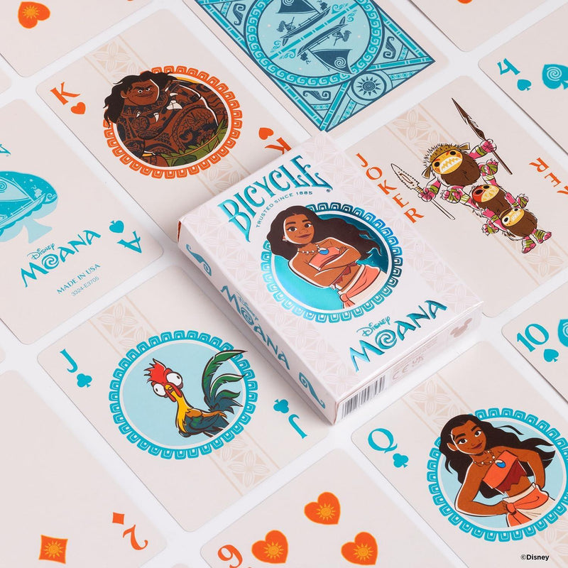 Bicycle Jeux de Cartes Disney Moana