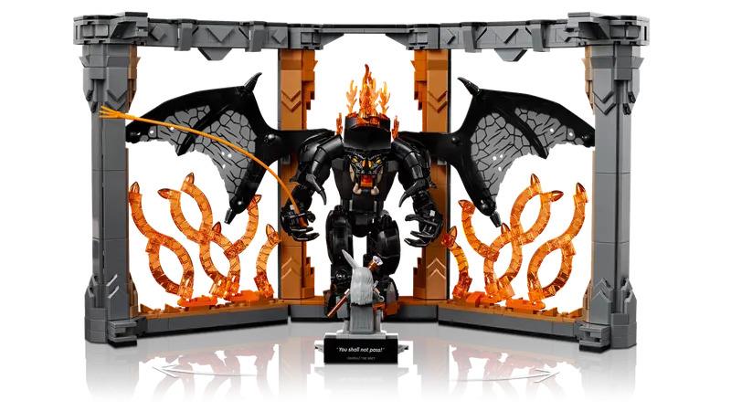 Lego Icons The Lord of the Rings: Balrog Book Nook