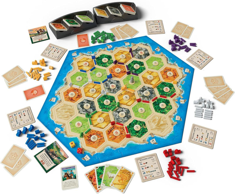 Catan 5 - 6 Joueurs 6eme Edition Version Anglaise