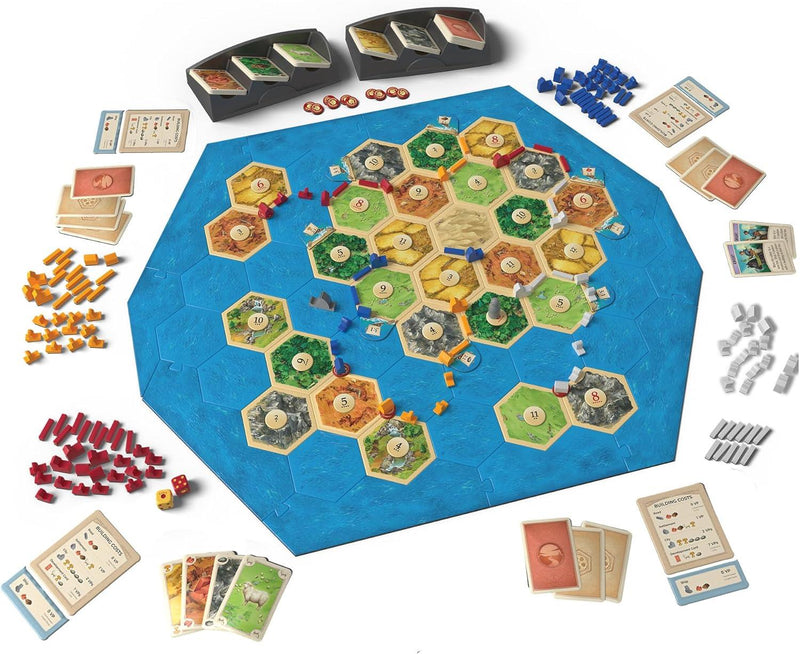 Catan Seafarers 6eme Edition Version Anglaise