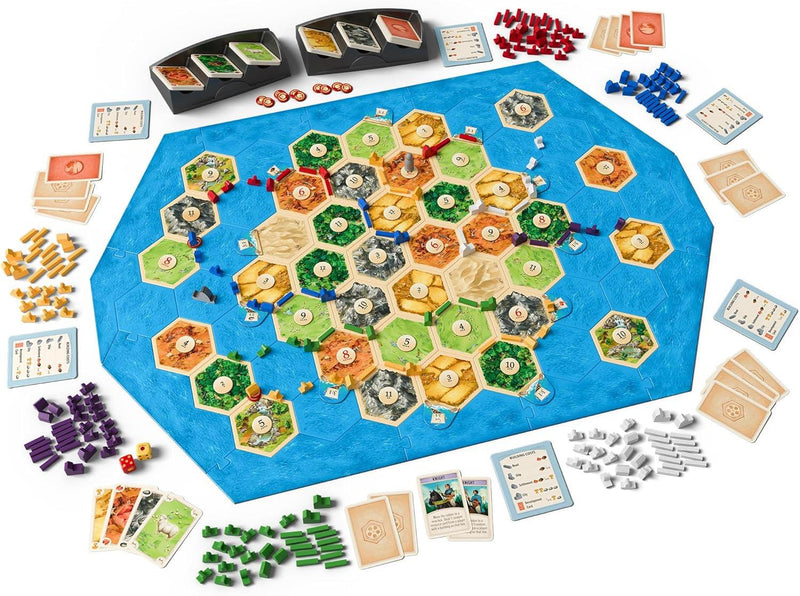Catan Seafarers 5 - 6 Joueurs 6eme Edition Version Anglaise