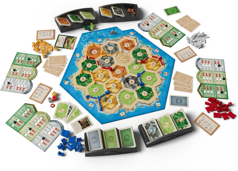 Catan Cities & Knights 6eme Edition Version Anglaise