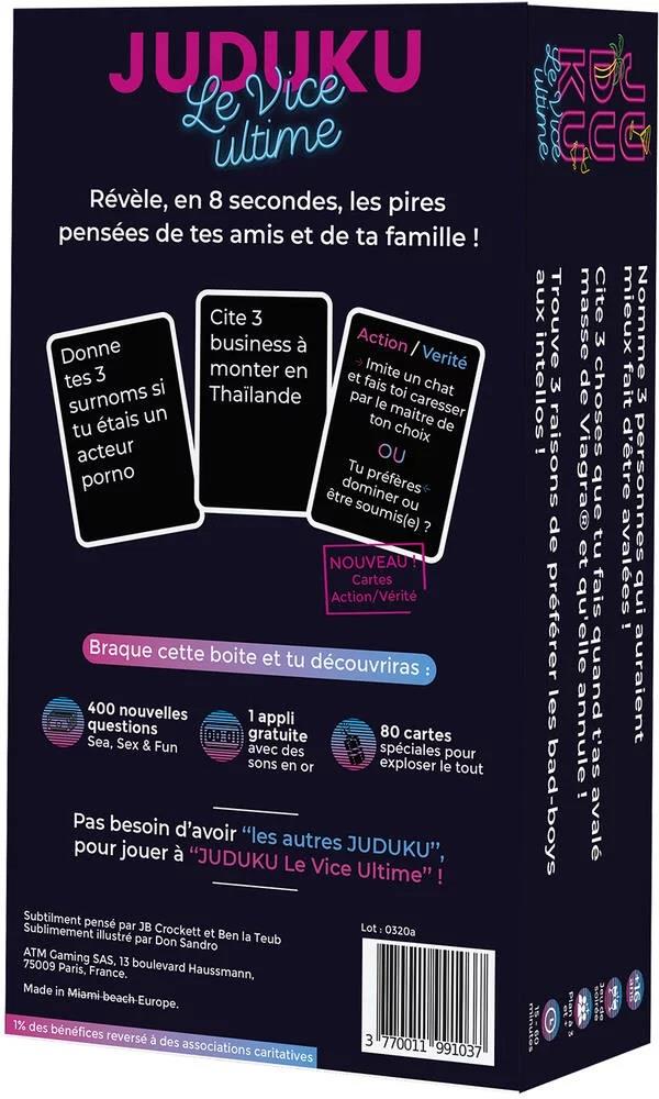 Juduku - Le Vice Ultime - Edition Quebecoise Version Française