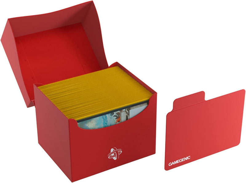 Deck Box Side Holder Deck Box XL 100 Cartes Rouge (Boite Vide)