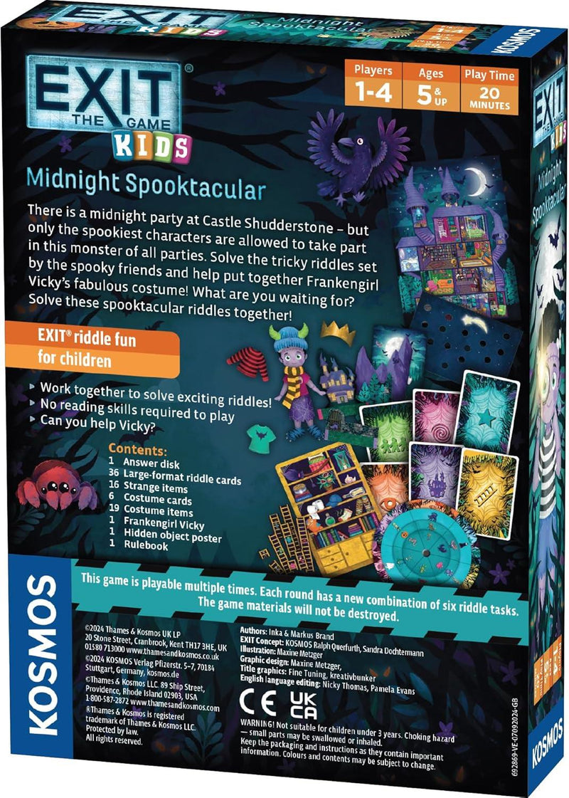 Exit Kids: Midnight Spooktacular Version Anglaise