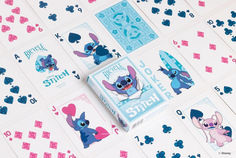 Bicycle Jeux De Cartes Disney Stitch