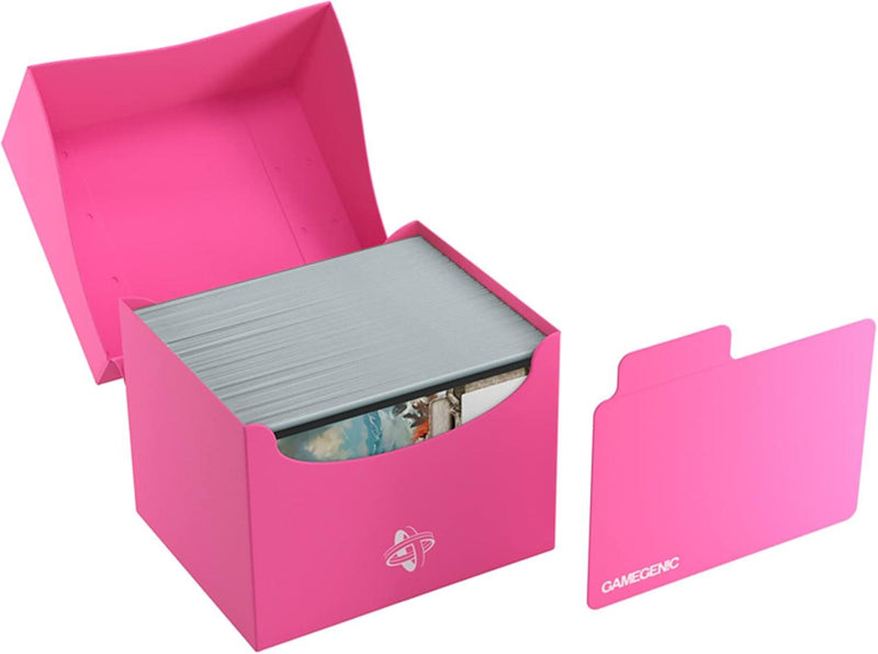 Deck Box Side Holder Deck Box XL 100 Cartes Rose (Boite Vide)