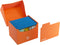 Deck Box: Side Holder Deck Box XL 100 Cartes Orange (Boite Vide)