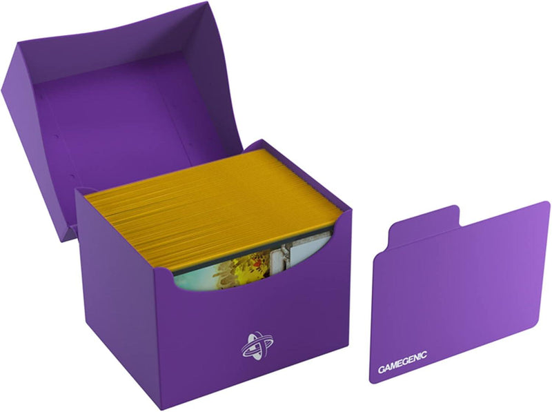 Deck Box Side Holder Deck Box XL 100 Cartes Purple ( Boite Vide)