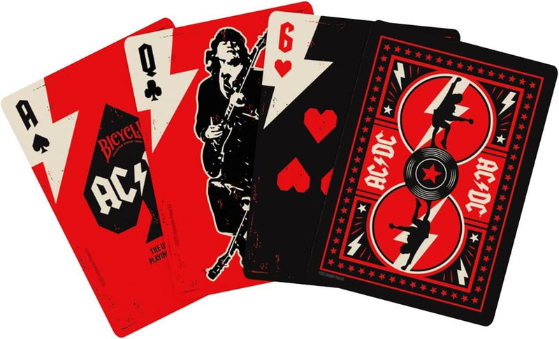 Bicycle Jeu de Cartes  AC/DC