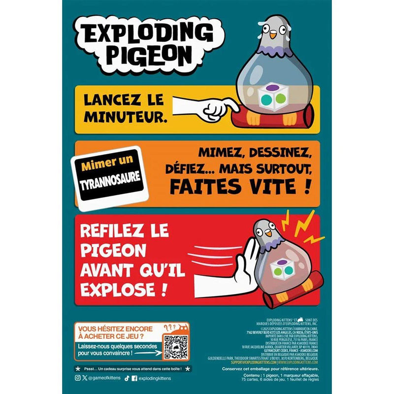 Exploding Pigeons Version Française