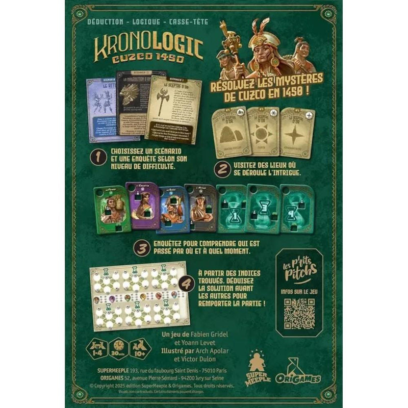 Kronologic Cuzco 1450 Version Française