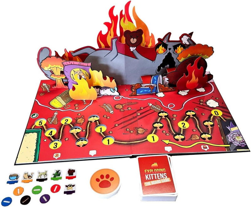 Exploding Kittens Board Game The Superfan Edition Version Anglaise