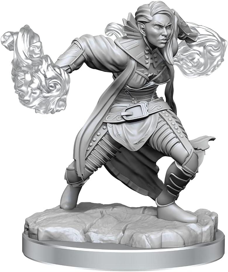 D&D Nolzurs Marvelous Unpainted Miniatures: Half-Elf Warlock