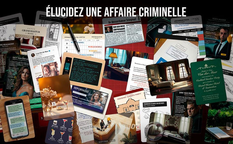 Dossiers Criminels Pocket : Qui a tué Jasper Van Der Meer?  Version Française